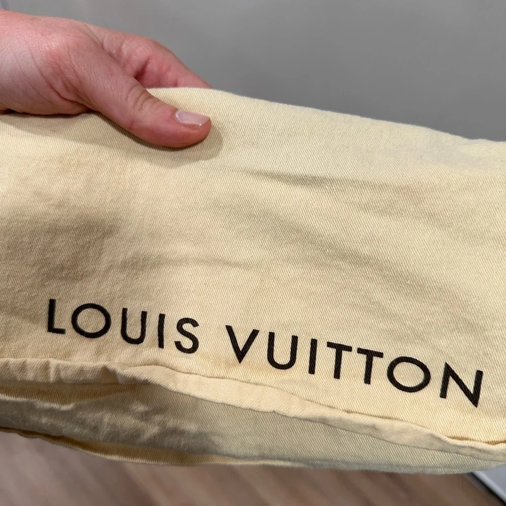 Louis Vuitton Favorite PM damier ebene Clutch with Gold Chain - Picture 4 of 8